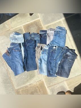 CLOSET CLEAR OUT!!!!  16 pairs of women’s jeans.  Many different brands.